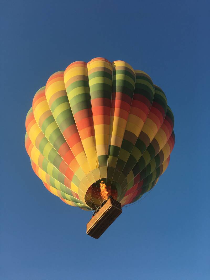 hot, air, ballon