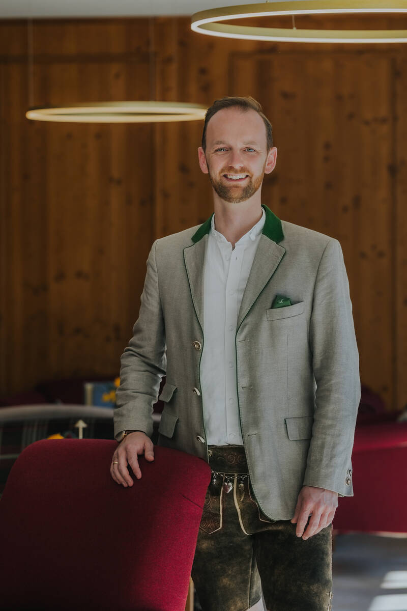 Michael Lidl in der Lobby